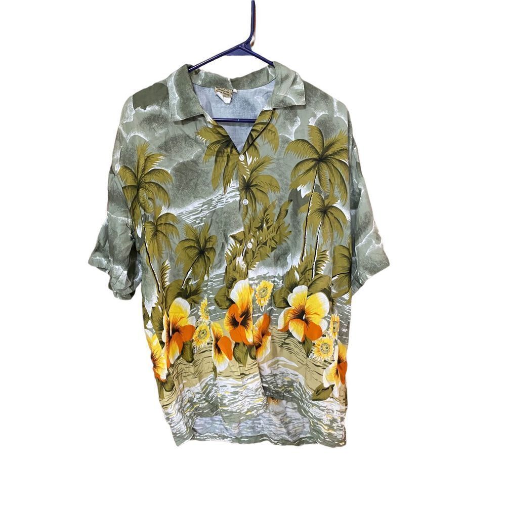 𝅺MENS Ingear button up short sleeve shirt size XL